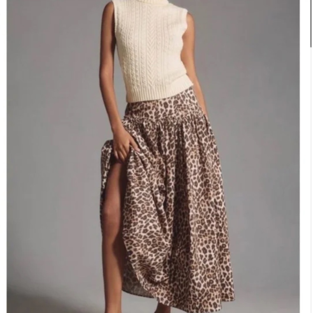 NWT Anthropologie Maxi Skirt